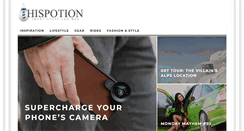 Desktop Screenshot of hispotion.com